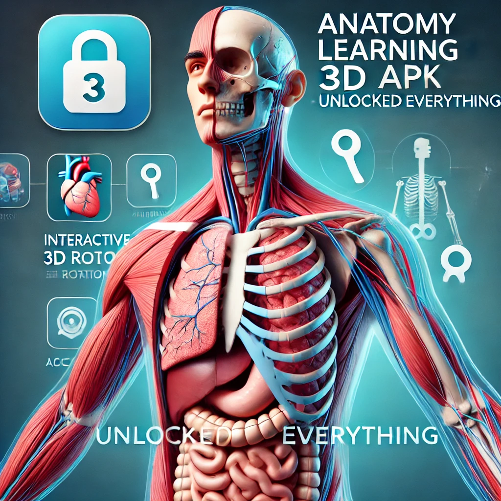 Anatomy Learning 3D MOD APK (Unlocked Everything)