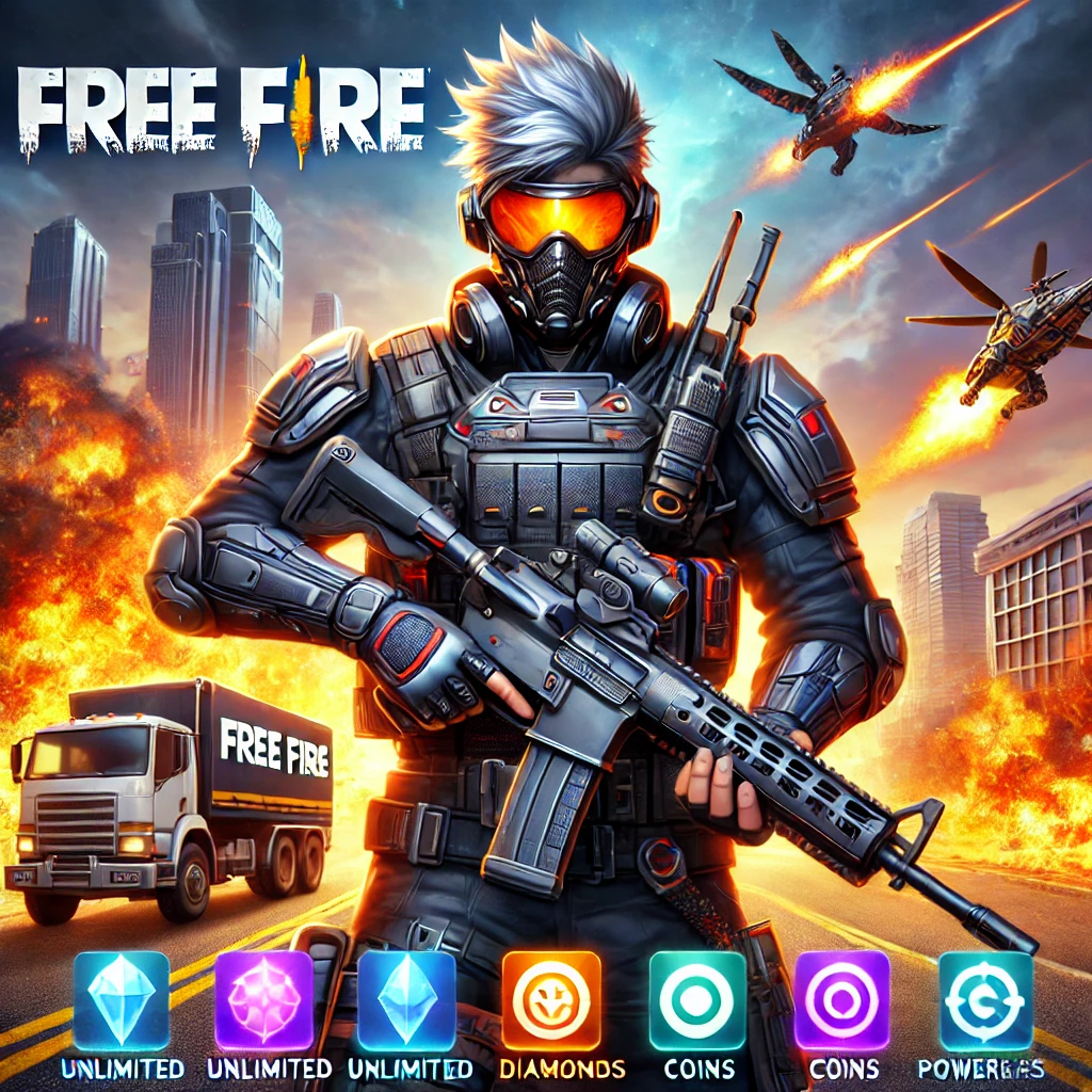 Free Fire Hack Mod APK Unlimited Diamonds 