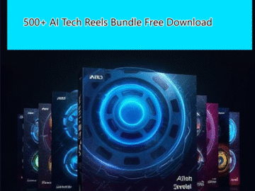 500+ AI Tech Reels Bundle Free Download