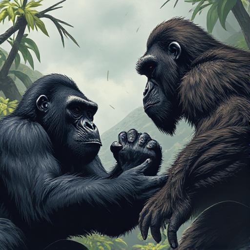 Gorilla vs Humans