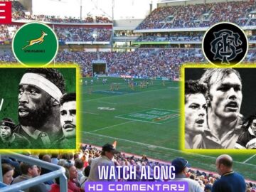 Springboks vs Barbarians Live Score 2025