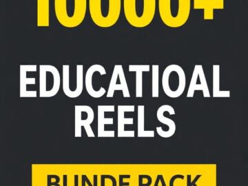 10000+ Educational Reels Bundle Pack Free