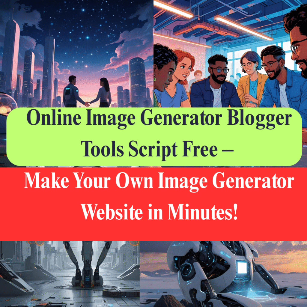 Online Image Generator Blogger Tools Script Free